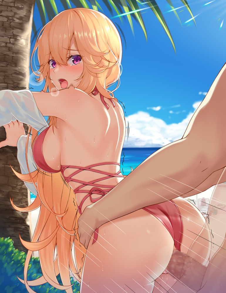 【二次】立ちバックでセックスしてる画像【エロ】　その３